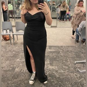 Black Prom dress size 12